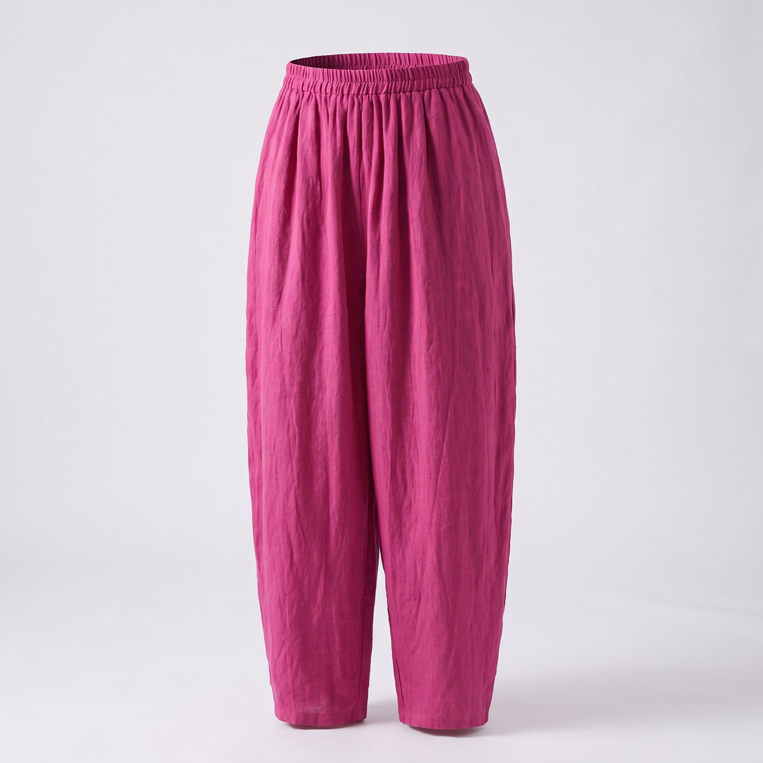 SOPHIA FLOW COTTON LINEN PANTS