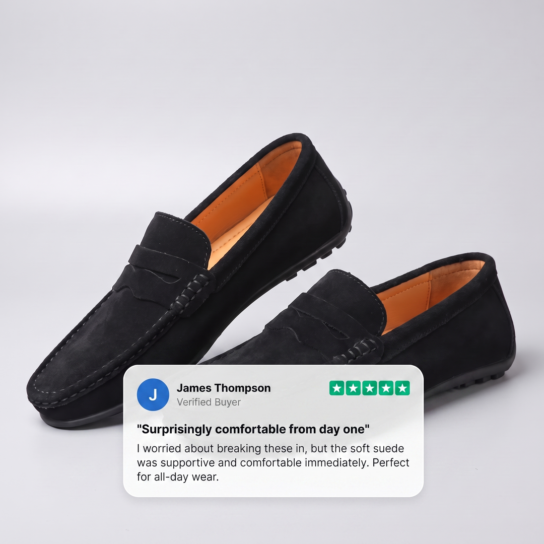 VERONA SUEDE LOAFERS