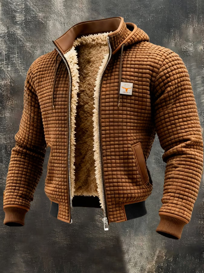Charlie™ | Retro Hooded Zip-Up Jacket
