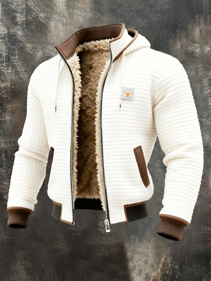 Charlie™ | Retro Hooded Zip-Up Jacket