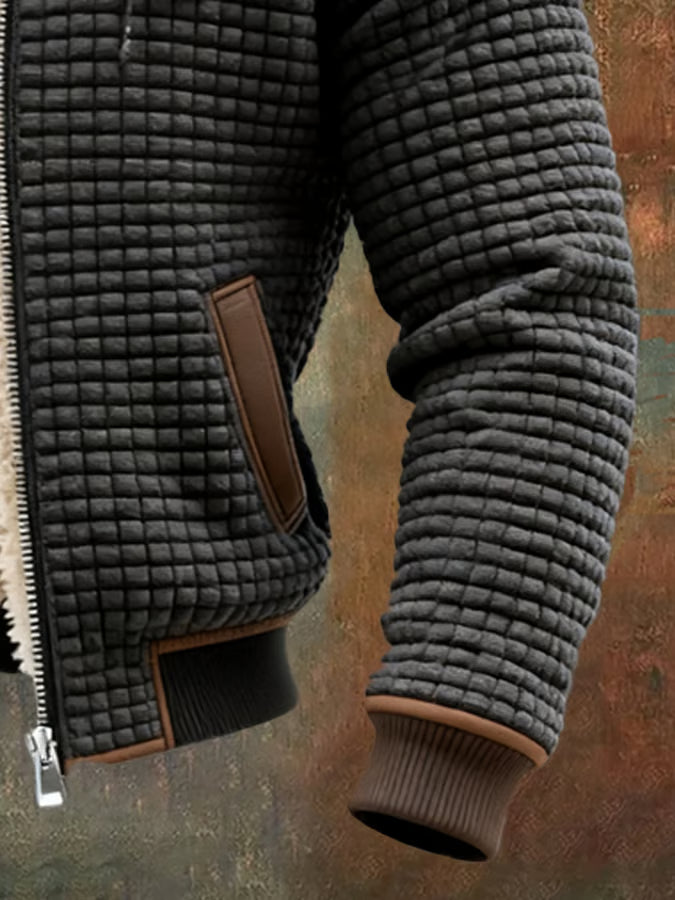 Charlie™ | Retro Hooded Zip-Up Jacket